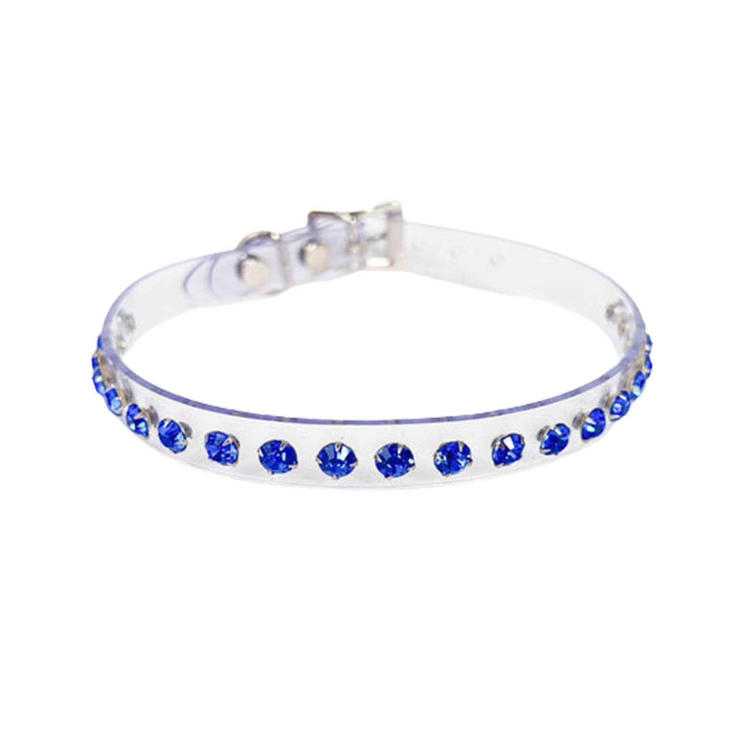 Vinyl Rhinestone Choker