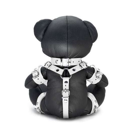 Bear Bondage Boy With Harness - White