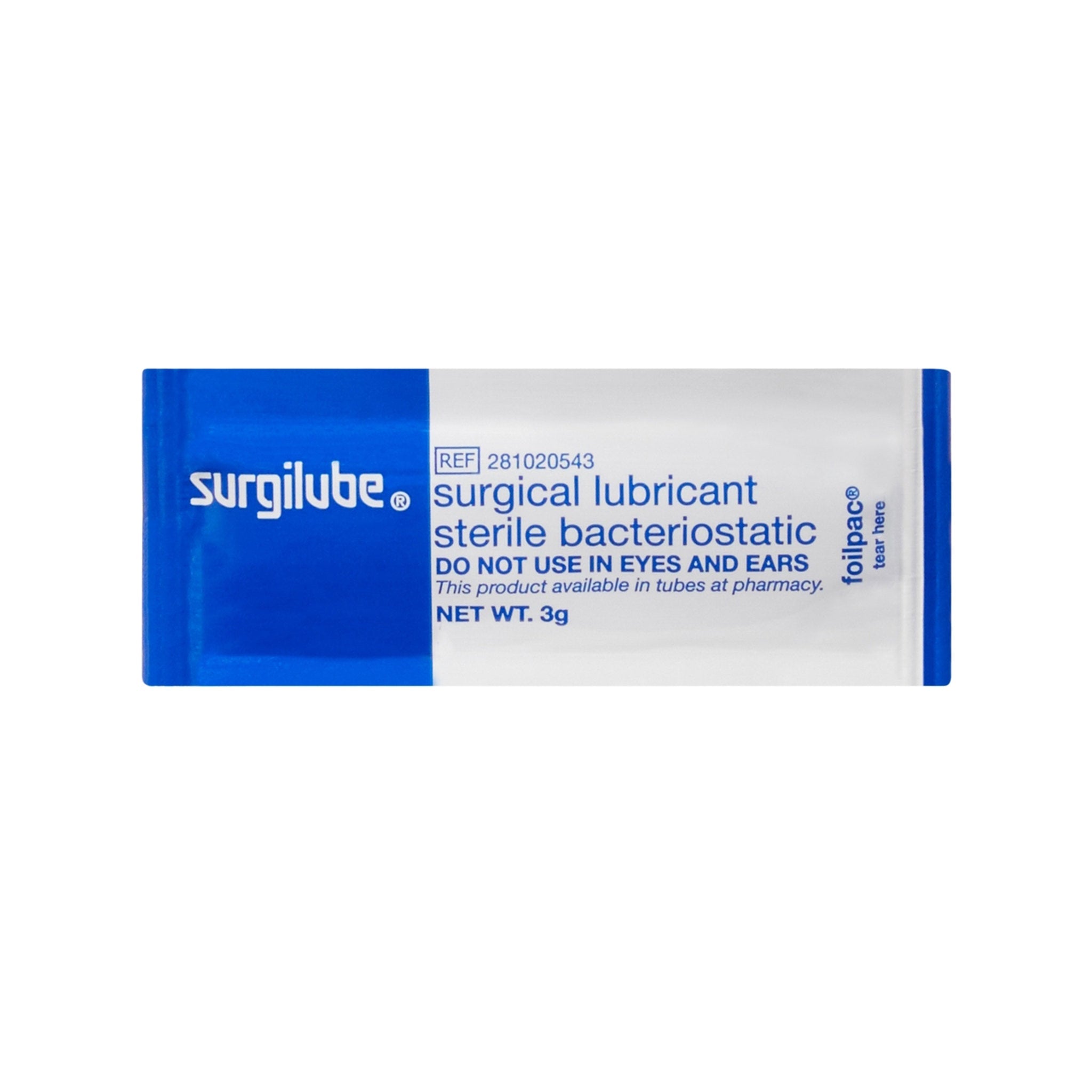 Surgilube Surgical Lubricant 3g pack of 6 – MECCA OF KINK